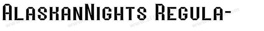 AlaskanNights Regula字体转换
